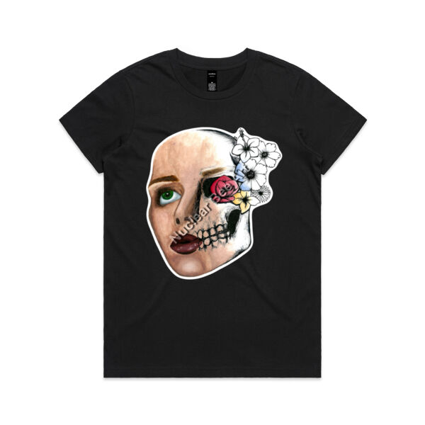 Flowers of Fear - AS Colour Womens Maple Tee Thumbnail