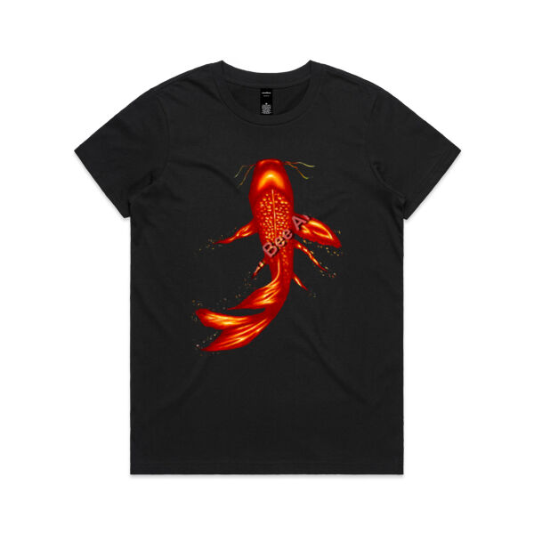 Fire Koi - AS Colour Womens Maple Tee Thumbnail