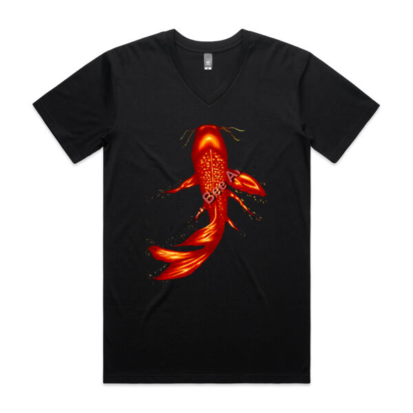 Fire Koi - AS Colour Mens Staple V Neck Tee Thumbnail