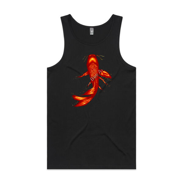 Fire Koi - AS Colour Mens Lowdown Singlet Thumbnail
