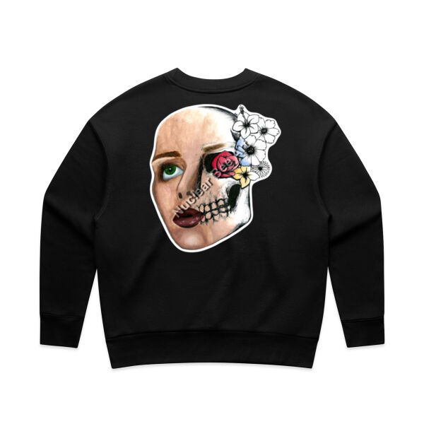 Flowers of Fear  - AS Colour Women's Relax Crew Thumbnail