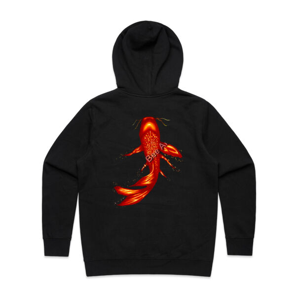 Fire Koi - AS Colour Womens Stencil Hood Thumbnail