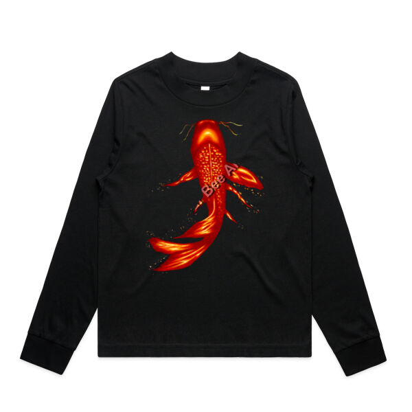 Fire Koi - AS Colour Womens Mock Longsleeve Tee Thumbnail