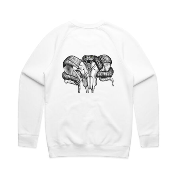 Goat Skull & Snake - AS Colour Mens Supply Crew Thumbnail
