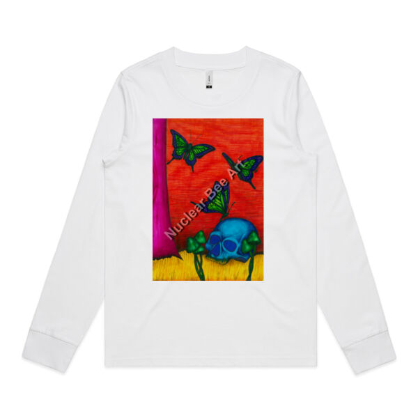ButterBrains - AS Colour Womens Dice Longsleeve Tee Thumbnail