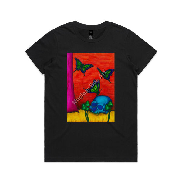 ButterBrains - AS Colour Womens Maple Tee Thumbnail