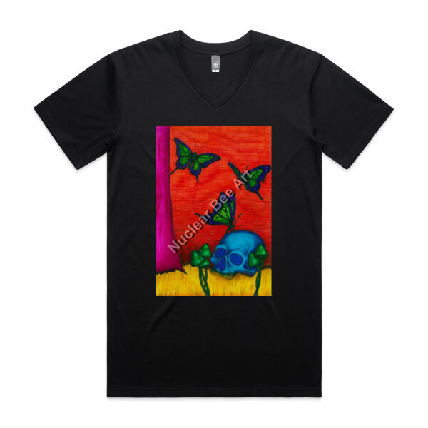 ButterBrains - AS Colour Mens Staple V Neck Tee Thumbnail